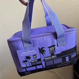 Trader Joe's Mini Lavender Insulated Bag